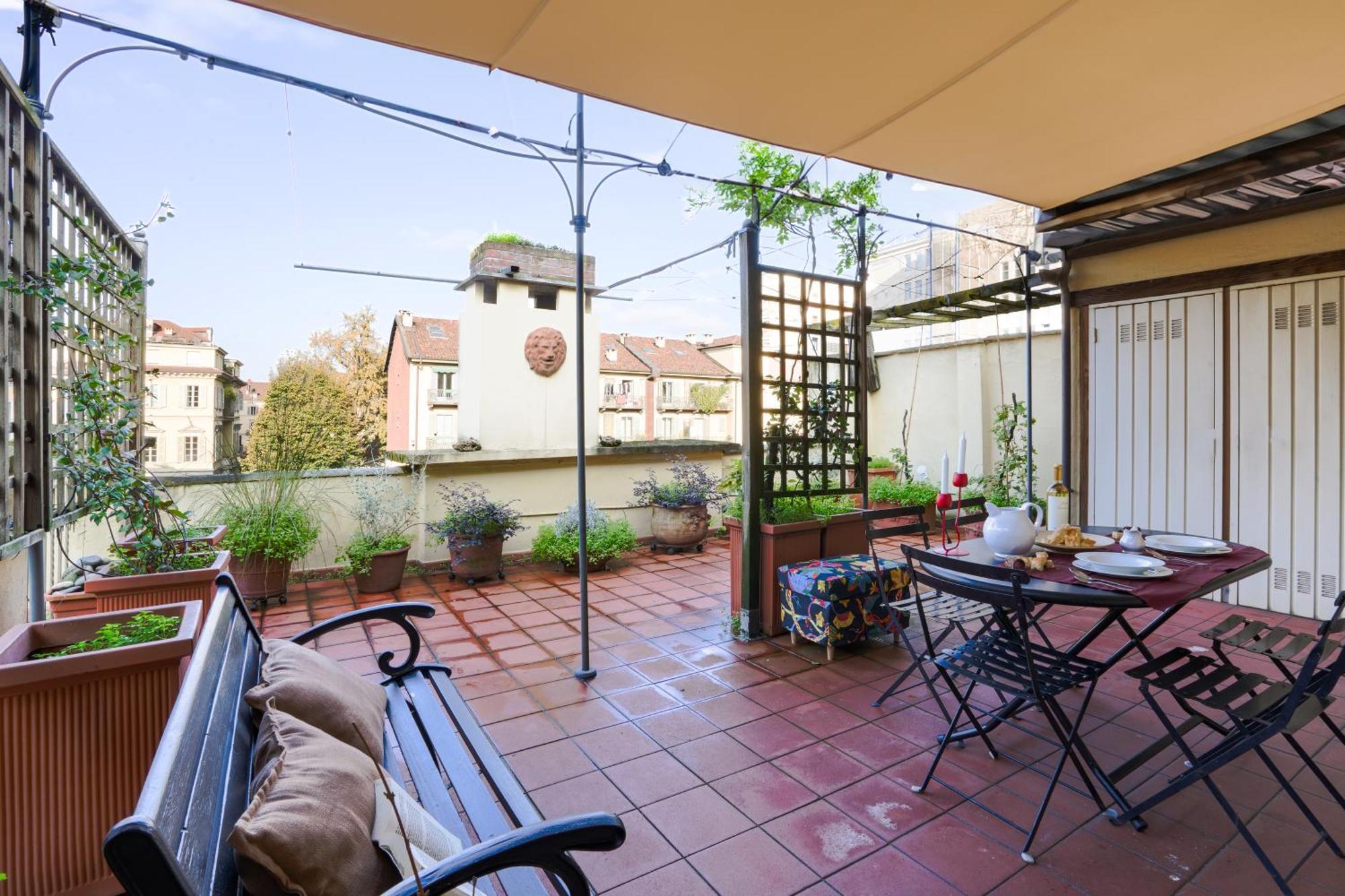 Mazzini Apartment, Terrace & River View Turin Exterior photo